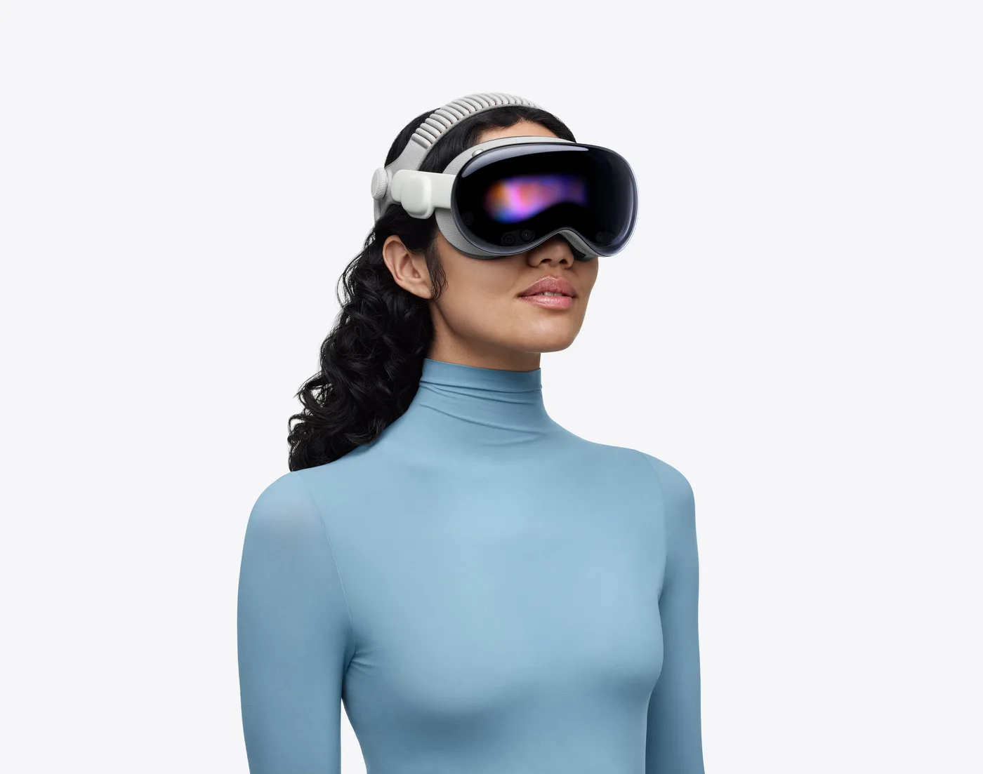 The M5 Apple Vision Pro with its Dual Knit Band
